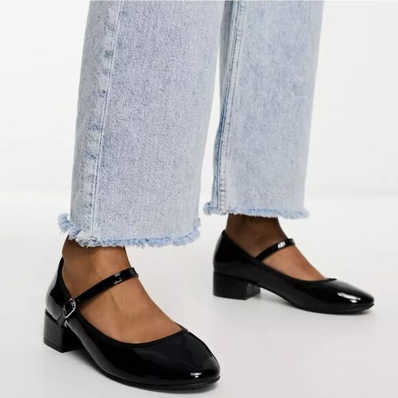 BRAND NEW MADDEN GIRL MARY JANE STYLE WOMEN'S LOW BLOCK HEEL SHOE G1 - Picture 1 of 16